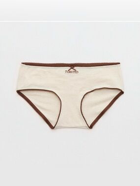 NWT Aerie Superchill Cotton Picot Boybrief Panty